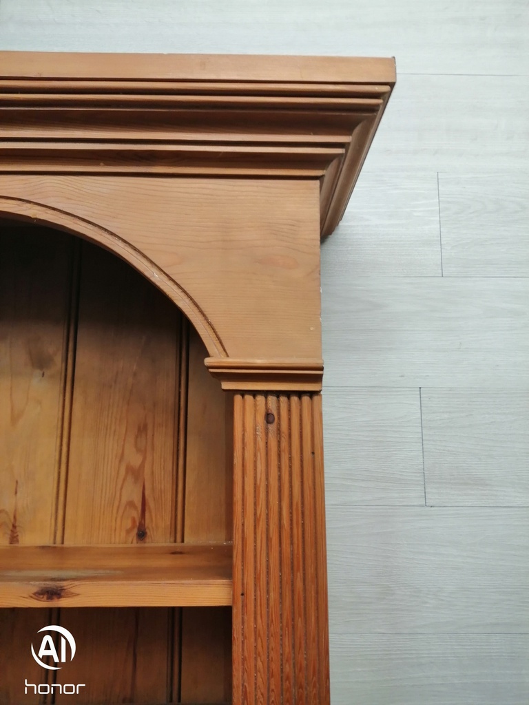 Soid Pine Bookcase / CD Storage unit