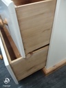 QUALITY SHAKER STYLE CREAM WARDROBE WITH DRAWERS