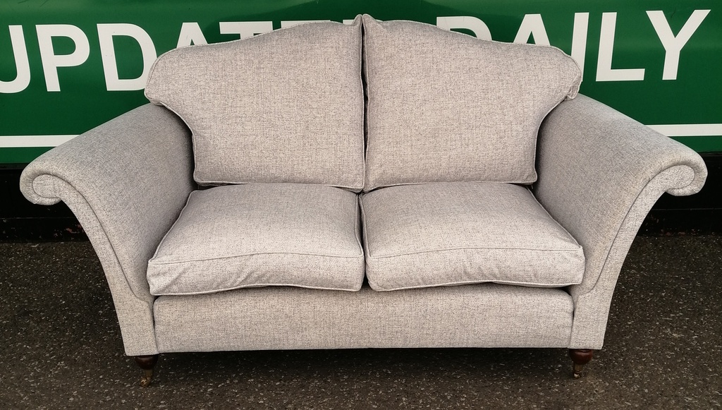 Lovely modern light grey sofa