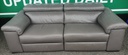 QUALITY NATUZZI LEATHER RECLINER SOFA