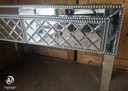 lovely Mirrored Dressing Table / Desk / Console Table