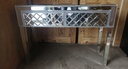 lovely Mirrored Dressing Table / Desk / Console Table