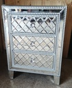 lovely Mirrored Dressing Table / Desk / Console Table