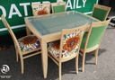 LOVELY EXTENDING TABLE AND 6 CHAIRS