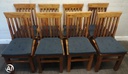 Quaility Large Sheesham Dining Table &amp; Eight Chairs