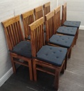 Quaility Large Sheesham Dining Table &amp; Eight Chairs