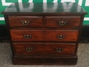 LOVELY OLD ANTIQUE CHEST OF 4 DRAWERS
