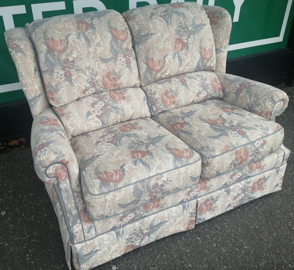 Lovely G-PLAN Floral Two Seater Sofa