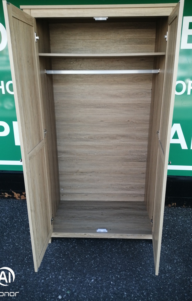 Modern double wardrobe