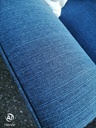 LOVELY DFS SOFA AND MATCHING FOOTSTOOL