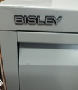 BISLEY Grey Metal Four Drawer Filing Chest