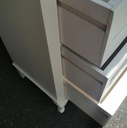 Laura Ashley Off White Shabby Chic  Chest of Four Drawers