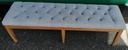 Great Oak / fabric Bench