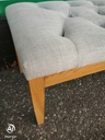 Great Oak / fabric Bench