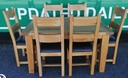 QUALITY OAK EXTENDING DINING TABLE