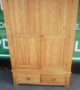 LARGE OAK WARDROBE