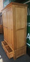 LARGE OAK WARDROBE