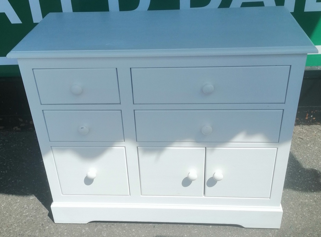WHITE CHEST / CUPBOARD / SIDEBOARD