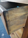 Large old antique chest of 5 drawers