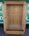 SOLID PINE WARDROBE WITH DRAWER