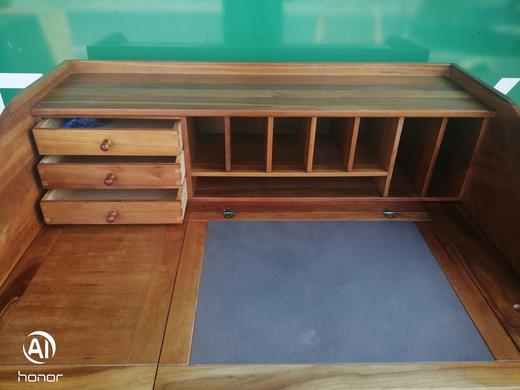 LOVELY CHERRY WOOD OPEN DESK