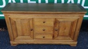 Quality triple oak sideboard