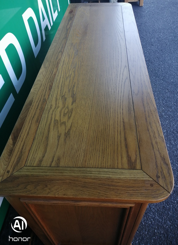 Quality triple oak sideboard