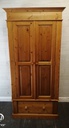 SOLID PINE WARDROBE WITH DRAWER