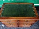 Repro Mahogany Four Drawer Filing Cabinet