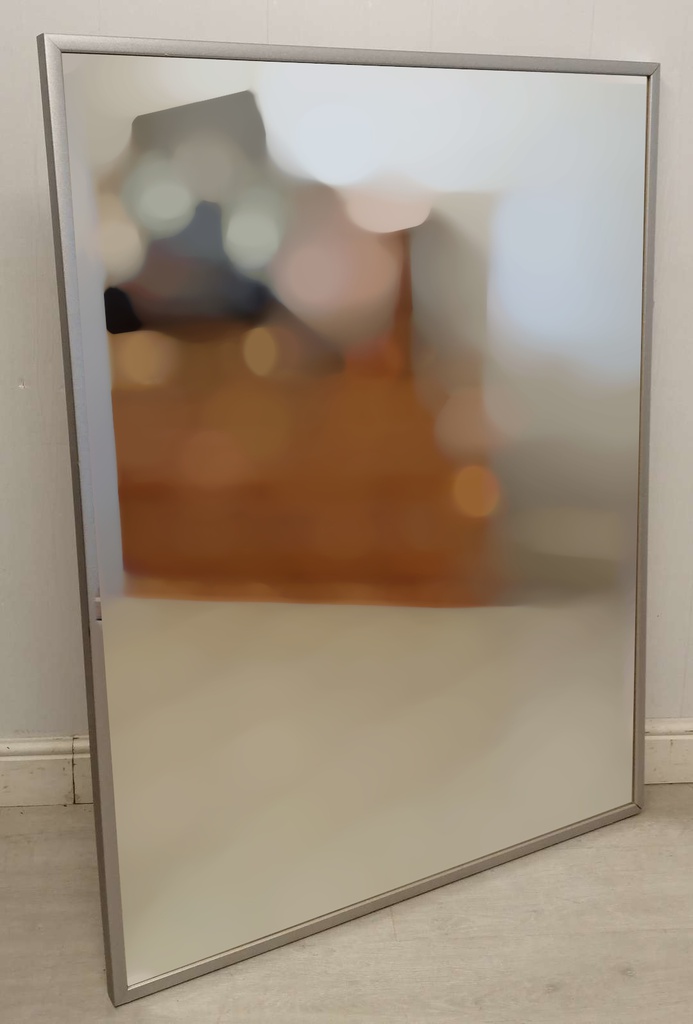 Silver Framed Mirror