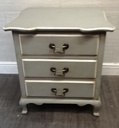 French style classic painted bedside