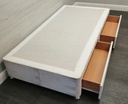 SINGLE 3FT DIVAN BASE WITH TWO DRAWERS
