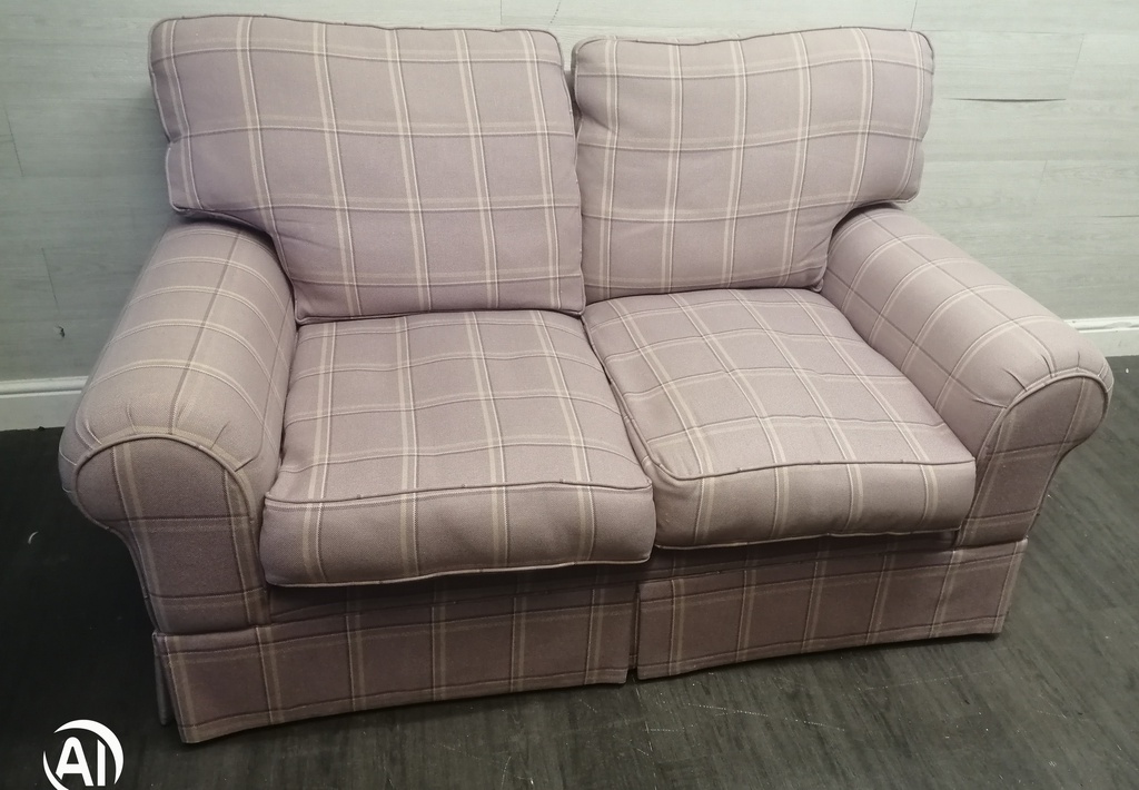 Lovely laura ashley neat check sofa
