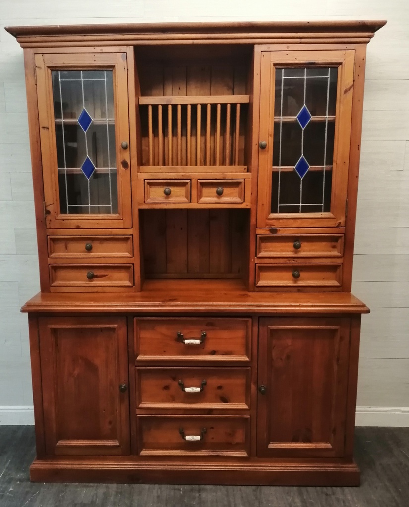 Quality Large Mexican Solid Pine Glazed  Dresser