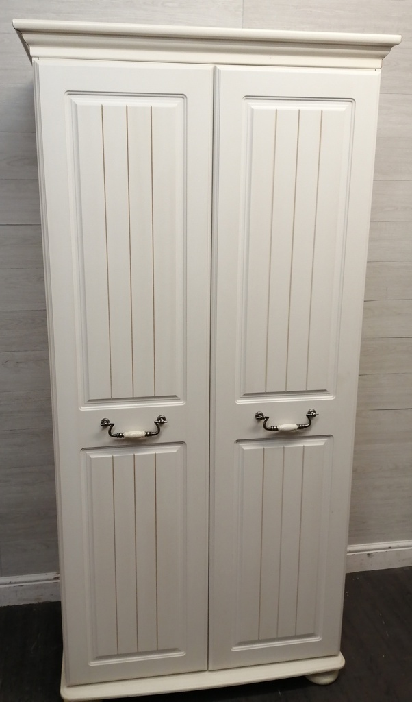Nice White Double Wardrobe