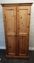 QUALITY SOLID PINE DOUBLE WARDROBE