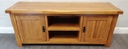 QUALITY OAK TV BENCH/STAND