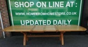 QUALITY OAK EXTENDING 11FT DINING TABLE