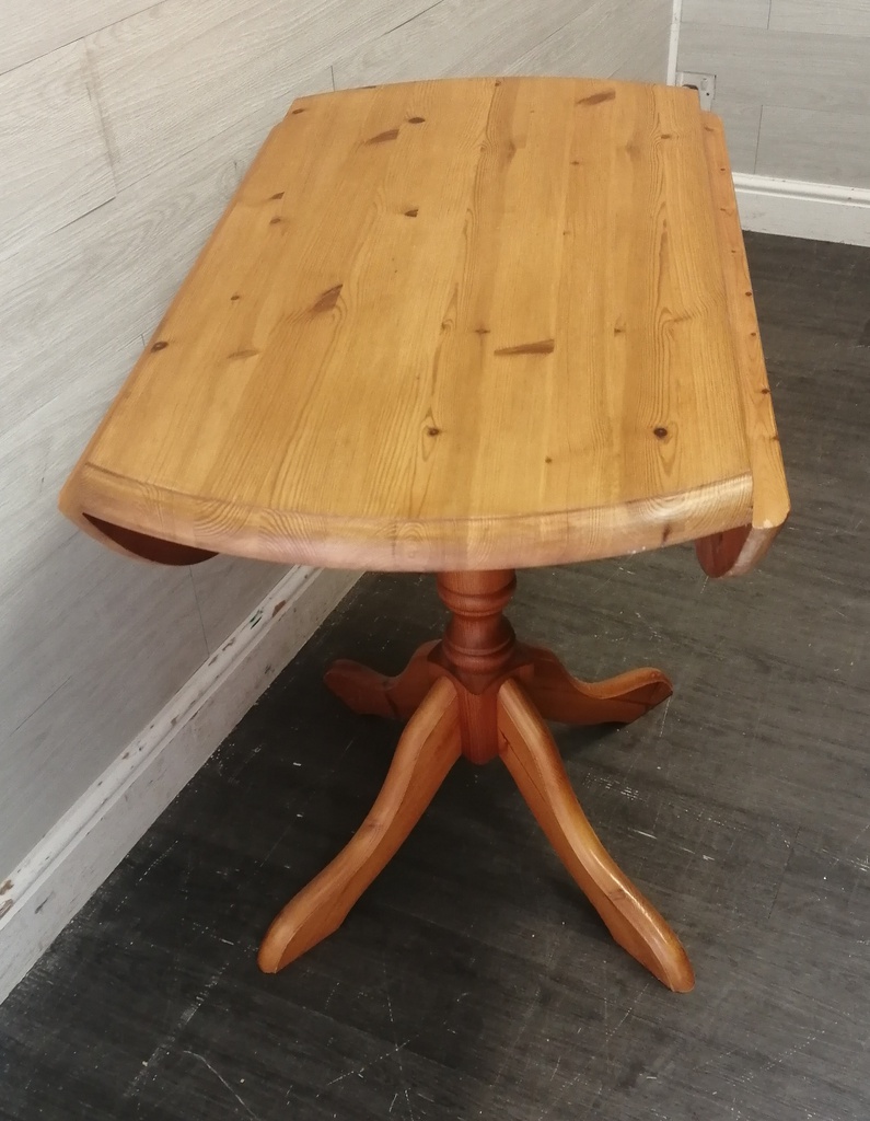 Pine drop leaf table