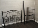 4ft 6" DOUBLE METAL GREY BED FRAME