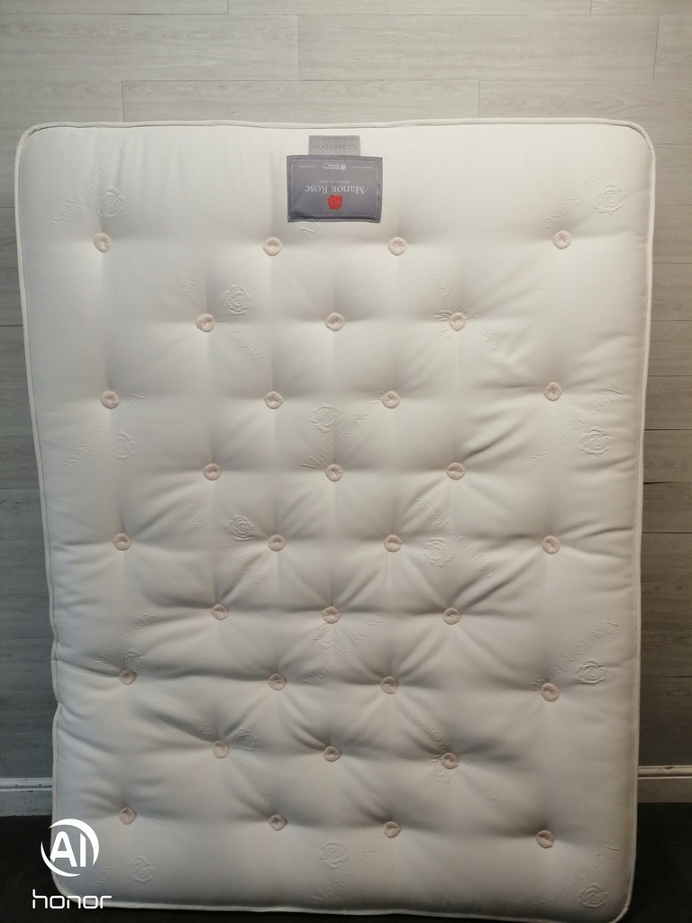 QUALITY 5ft MANOR ROSE ‘CLARENDON’ MATTRESS