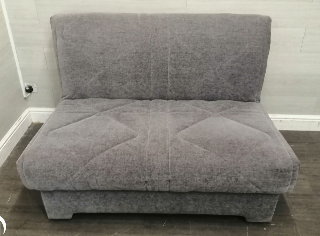 Futon Style Grey Sofa Bed