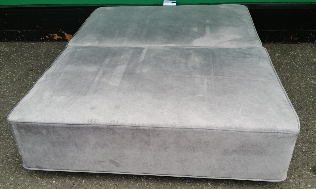 MODERN GREY 4FT6" VI-SPRING SPRUNG TOP DIVAN BASE