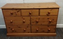 Quality Solid Pine Large Seven Drawer Merchant Style Chest