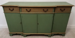 [HF15028] stunning breakfronted  painted sideboard