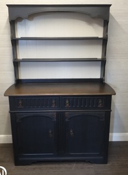 [HF17820] LOVELY PAINTED DISPLAY DRESSER