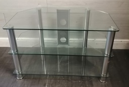 [HF18155] Glass tv stand