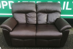 [HF18414] G PLAN Classic Two Seater Leather Sofa