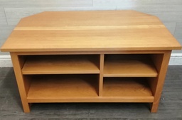 [HF18777] Oak corner tv unit