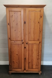 [HF18836] Double pine wardrobe